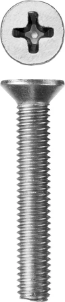 Винт ЗУБР "МАСТЕР" DIN 965, класс прочности 4.8, оцинкованный, M5x30мм, 5кг 303110-05-030 купить в Нижневартовске
