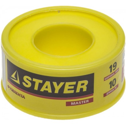 Фумлента STAYER &quot;MASTER&quot;, плотность 0,40 г/см3, 0,075ммх19ммх10м 12360-19-040 купить в Нижневартовске