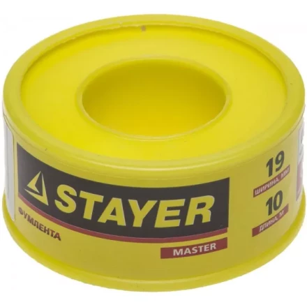 Фумлента STAYER "MASTER", плотность 0,40 г/см3, 0,075ммх19ммх10м 12360-19-040 купить в Нижневартовске