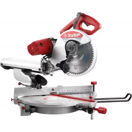 Пила торцовочная ЗУБР, плавный пуск, ременной привод, 305 мм, 4200 об/мин, 1800 Вт ЗПТ-305-1800-ЛР купить в Нижневартовске