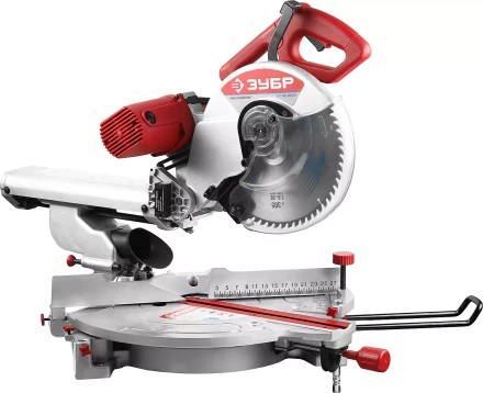 Пила торцовочная ЗУБР, плавный пуск, ременной привод, 305 мм, 4200 об/мин, 1800 Вт ЗПТ-305-1800-ЛР купить в Нижневартовске