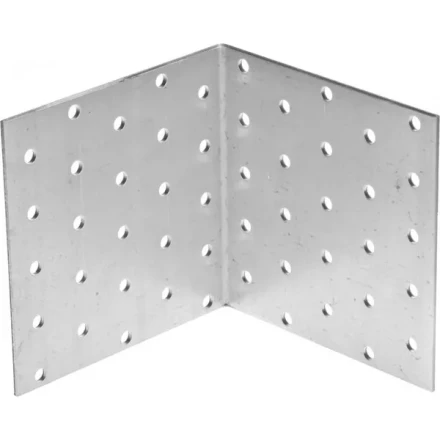 Крепежный угол ЗУБР "МАСТЕР" равносторонний, 100х100х100мм, 20шт 310205-100-100 купить в Нижневартовске