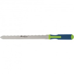 Нож для резки теплоизоляционных панелей 2-стороннее лезвие обрезиненная рукоятка 420мм лезвие-280мм Сибртех 79027