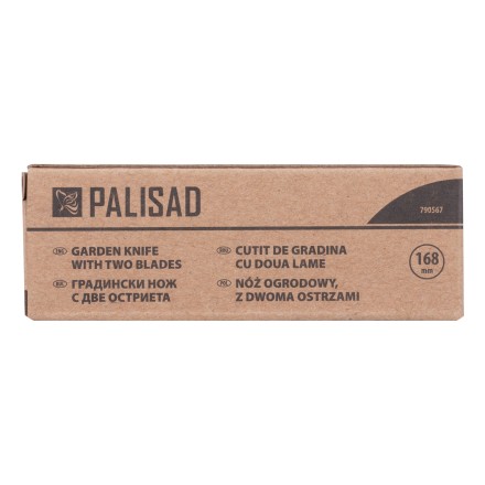 Нож садовый Palisad, 168 мм, складной, с двумя лезвиями, пластиковая рукоятка, 790567 купить в Нижневартовске