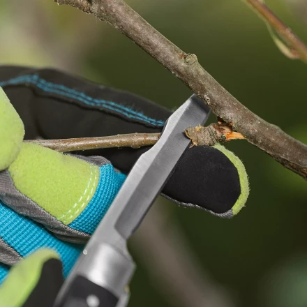 Нож садовый Palisad, 168 мм, складной, с двумя лезвиями, пластиковая рукоятка, 790567 купить в Нижневартовске