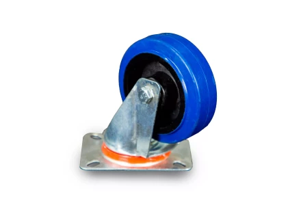 Колесо поворотное из эластичной резины MW70 100 мм 1024399 купить в Нижневартовске