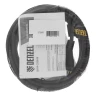 Шнур сетевой Denzel Energy Series, ПВС, 3 м, 2 x 1 мм, с неразборной вилкой, черный, 3 м, 37665 купить в Нижневартовске
