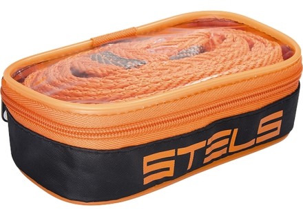 Трос буксировочный 12 тонн 2 петли сумка на молнии STELS 54384 купить в Нижневартовске