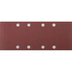 Лист шлифовальный универсальный STAYER &quot;MASTER&quot; на зажимах, 8 отверстий по краю, для ПШМ, Р100, 93х230мм, 5шт 35465-100