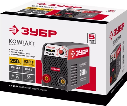Сварочный инвертор ММА СА-250К серия МАСТЕР купить в Нижневартовске