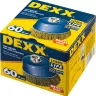 DEXX. Щетка чашечная для УШМ, витая стальная латунированная проволока 0,3мм, 60ммхМ14 35103-060 купить в Нижневартовске