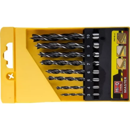 Набор сверл спиральных по дереву "M-type", 8шт(d=3-10мм), М-образная заточка, сталь HCS, STAYER Professional 2942-H8 2942-H8_z01 купить в Нижневартовске