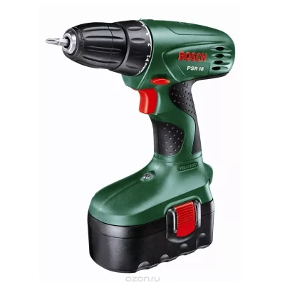 Дрель-шуруповерт аккумуляторная BOSCH PSR 18 (0.603.955.320)