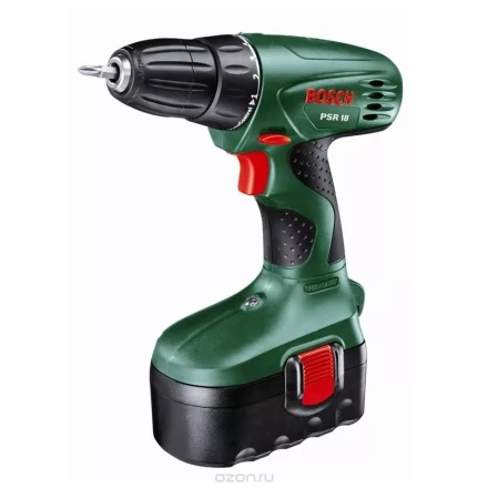 Дрель-шуруповерт аккумуляторная BOSCH PSR 18 (0.603.955.320) купить в Нижневартовске