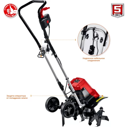 Культиватор электрический ККД-1800 серия МАСТЕР купить в Нижневартовске