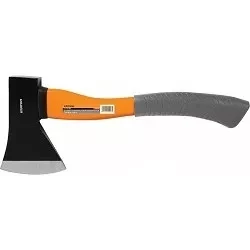 Топор с фибергласовой обрезиненной ручкой 1 кг Кратон 2 15 04 006 купить в Нижневартовске