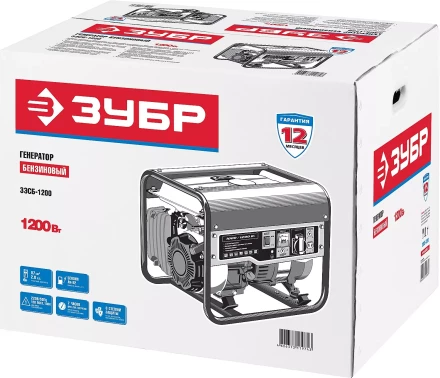 Генератор бензиновый ЗЭСБ-1200 серия МАСТЕР купить в Нижневартовске