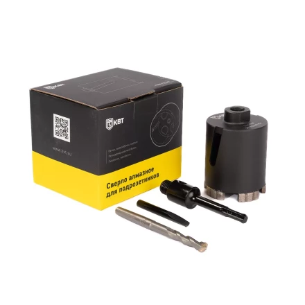 Коронка КВТ SF-68/65 5T с адаптером SDS-Plus серия ПРОФИ (102560) купить в Нижневартовске