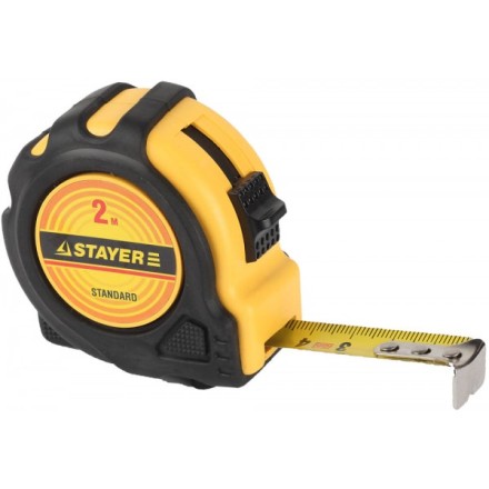 Рулетка STAYER &quot;STANDARD&quot; &quot;TopTape&quot;, 2х16мм 34025-02 купить в Нижневартовске