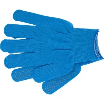 Перчатки нейлон ПВХ точка 13 класс цвет "ультрамарин" XL 67846 купить в Нижневартовске