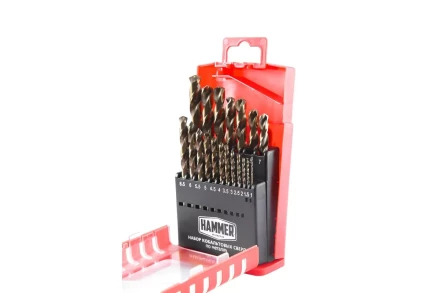 Набор сверл HAMMER No7 19шт. 1,0-10мм купить в Нижневартовске