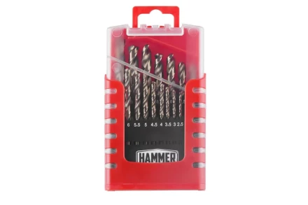 Набор сверл HAMMER No7 19шт. 1,0-10мм купить в Нижневартовске