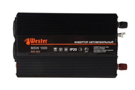 Преобразователь напряжения WESTER MSW1300 купить в Нижневартовске