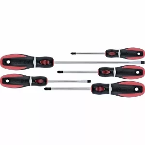 Набор отверток Era 5 штук CrV 3-х компонентная рукоятка Matrix 13379 купить в Нижневартовске