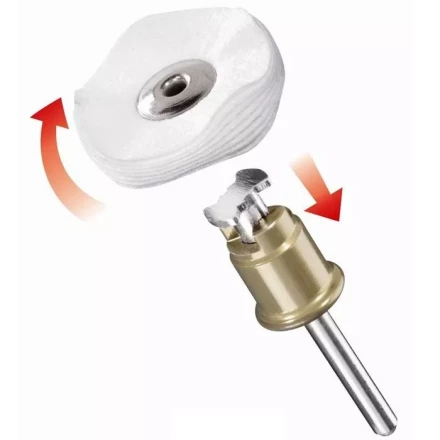 Полировальный диск SPEED CLICK S423 25 ММ DREMEL купить в Нижневартовске