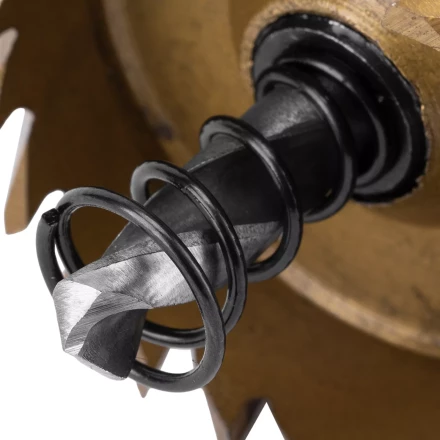 Коронка по металлу HSS, 38 мм, нитридтитановое покрытие Denzel 724111 купить в Нижневартовске