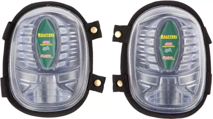 Наколенники KRAFTOOL "EXPERT" с гелевым наполнителем и эргономичной пластиковой накладкой 11510 купить в Нижневартовске