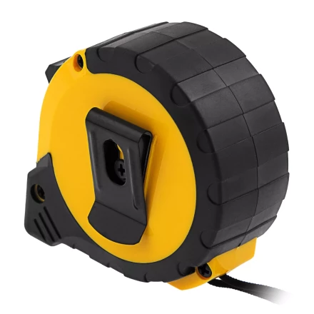 Рулетка Denzel 5м х 19мм, двухкомп. корпус, кнопка-пауза, 31542 купить в Нижневартовске