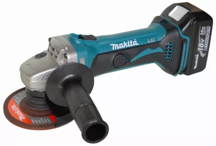 Аккумуляторная угловая шлифовальная машинка Makita BGA452RFE купить в Нижневартовске