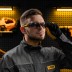 Очки защитные открытые Denzel 89193, поликарбонатные, дымчатая линза, 2х комп.дужки купить в Нижневартовске