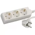 Удлинитель СВЕТОЗАР электрический с заземлением, евро, 3 гнезда, 3м SV-55033-3 купить в Нижневартовске