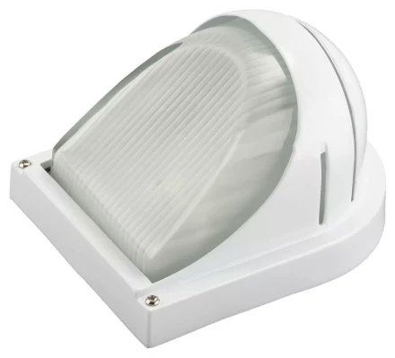 Светильник уличный СВЕТОЗАР "СКАТ" влагозащищенный, цвет белый, 60Вт SV-57355-W купить в Нижневартовске