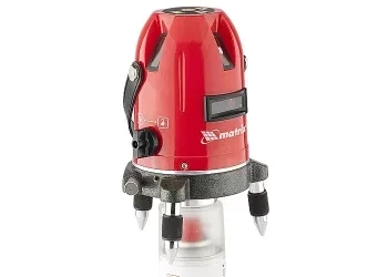 Уровень лазерный самовыравнивающийся. набор в пластиковом кейсе  MATRIX 35035 купить в Нижневартовске