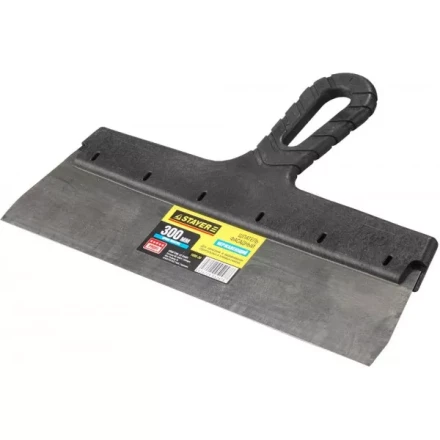 Шпатель STAYER "PROFESSIONAL" фасадный нержавеющий, с пластмассовой ручкой, 300мм 1008-30 купить в Нижневартовске