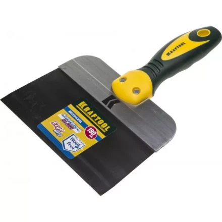 Шпатель KRAFTOOL фасадный с двухкомпонентной ручкой, нержавеющее полотно, 180мм 10036-180 купить в Нижневартовске