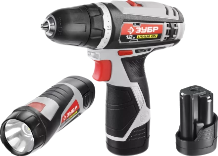 Дрель-шуруповерт 2 АКБ + фонарь ДА-12-2-Ли ФКНМ1 серия МАСТЕР купить в Нижневартовске