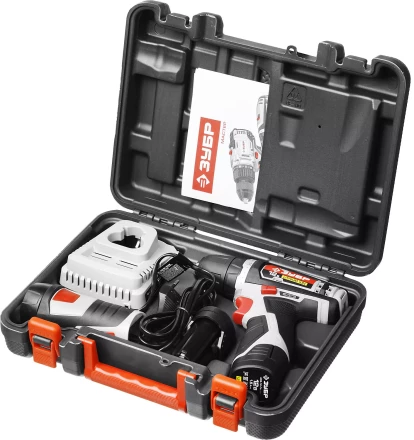 Дрель-шуруповерт 2 АКБ + фонарь ДА-12-2-Ли ФКНМ1 серия МАСТЕР купить в Нижневартовске