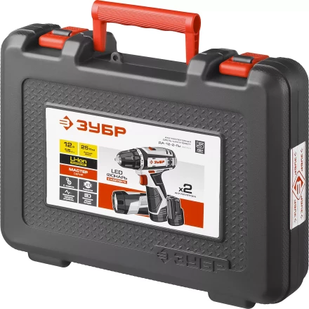 Дрель-шуруповерт 2 АКБ + фонарь ДА-12-2-Ли ФКНМ1 серия МАСТЕР купить в Нижневартовске