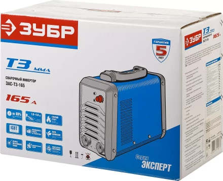 Сварочный инвертор ММА ЗАС-Т3-165 серия ПРОФЕССИОНАЛ купить в Нижневартовске