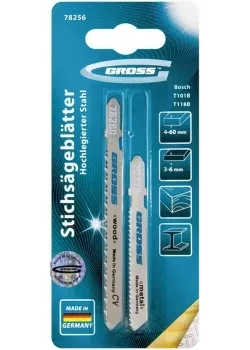 Набор полотен для электролобзика универсальный 2шт GROSS 78256 купить в Нижневартовске