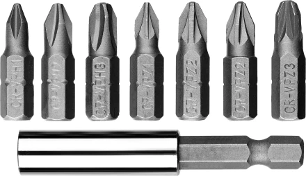 Набор бит с адаптером MX-8 серия МАСТЕР купить в Нижневартовске