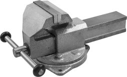 Тиски слесарные ЗУБР с поворотным основанием серия ЭКСПЕРТ 32606-125