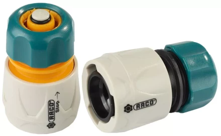 Набор соединителей RACO "Original" (шланг-насадка) с автостопом, 1/2" 4250-55265B купить в Нижневартовске