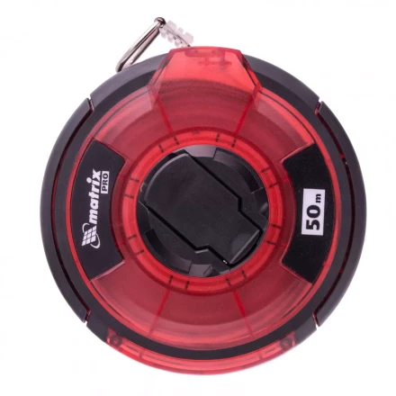 Рулетка геодезическая 50 м х 12,5 мм закрытый корпус стальная лента односторонняя шкала Pro Matrix 31282 купить в Нижневартовске