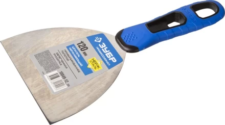 Шпатель ЗУБР "ПРОФЕССИОНАЛ" профилированное нержавеющее полотно, 2к ручка, 120мм 10049-12_z03 купить в Нижневартовске