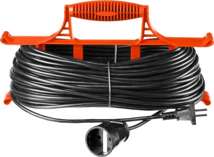Удлинитель электрический &quot;MAXElectro&quot; на рамке, 50 м, 1 гнездо, STAYER 55018-50 купить в Нижневартовске